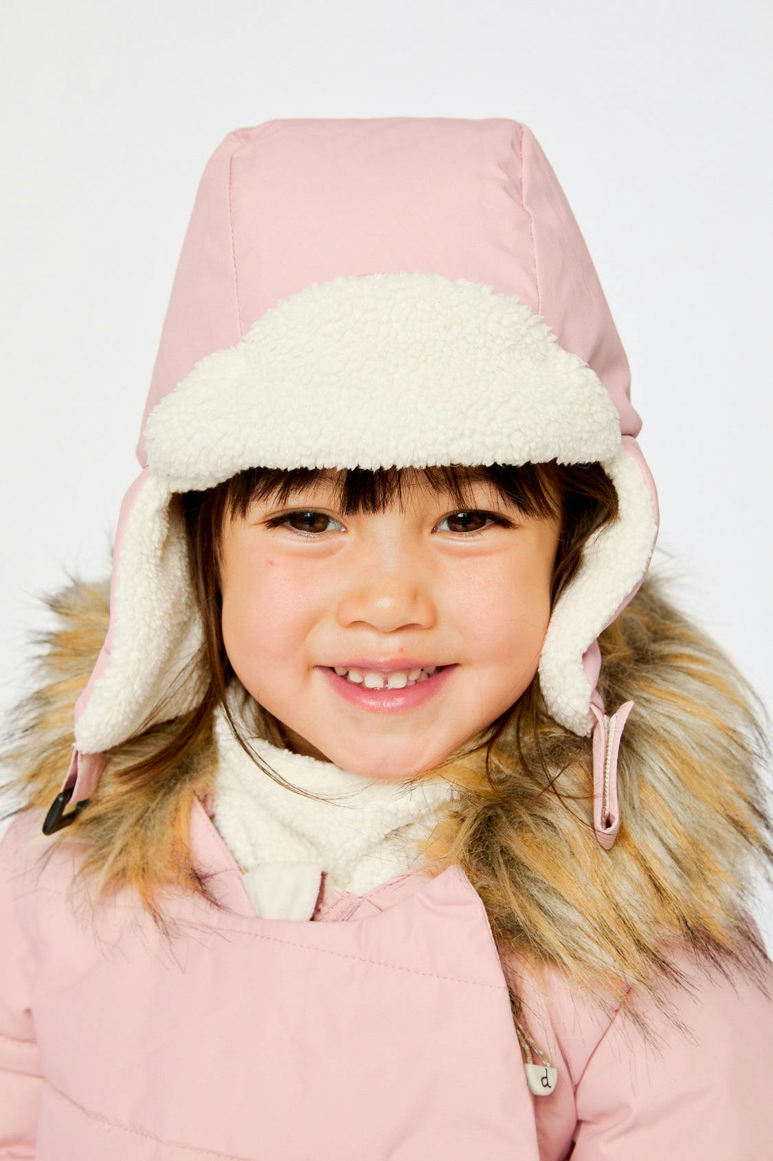 Baby Chapka Pale Dusty Pink
