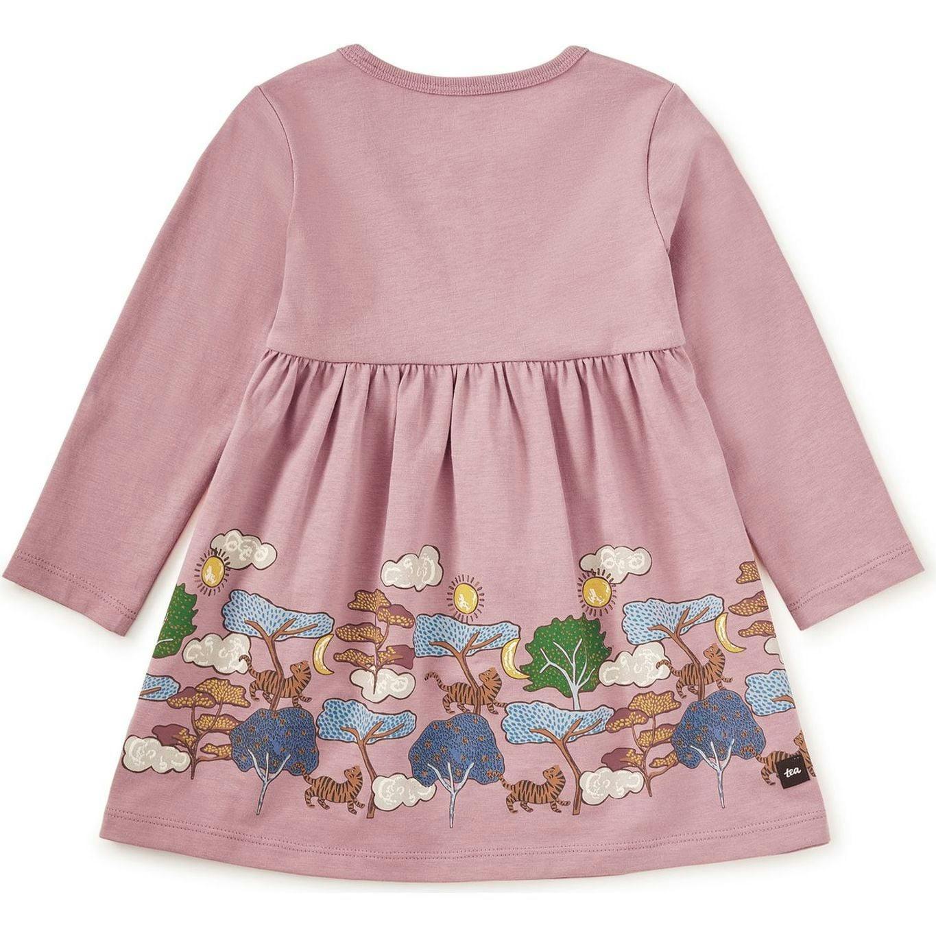 Story Skirted Dress, Pink