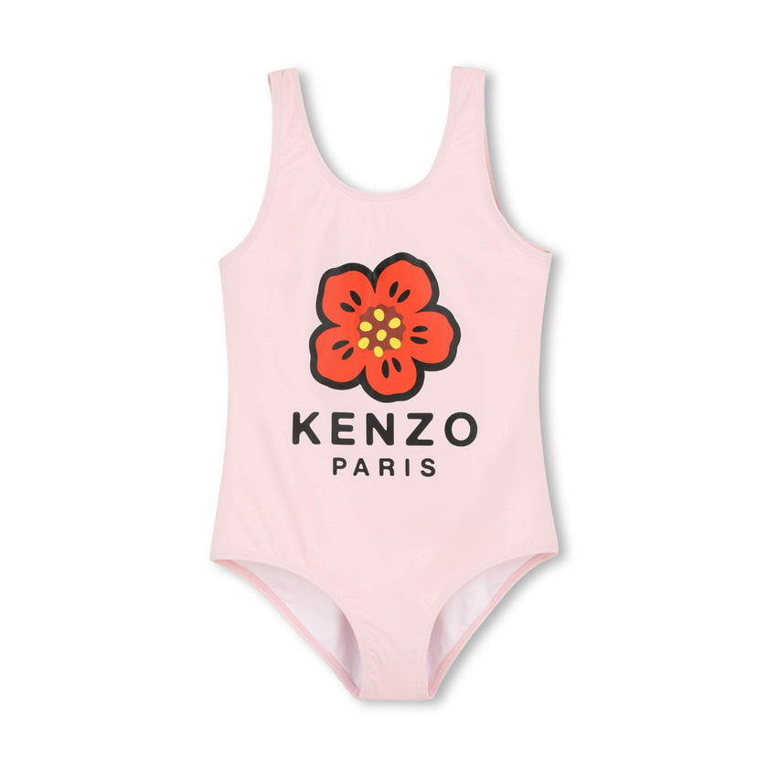 Light Pink Kenzo Floral Swimsuit