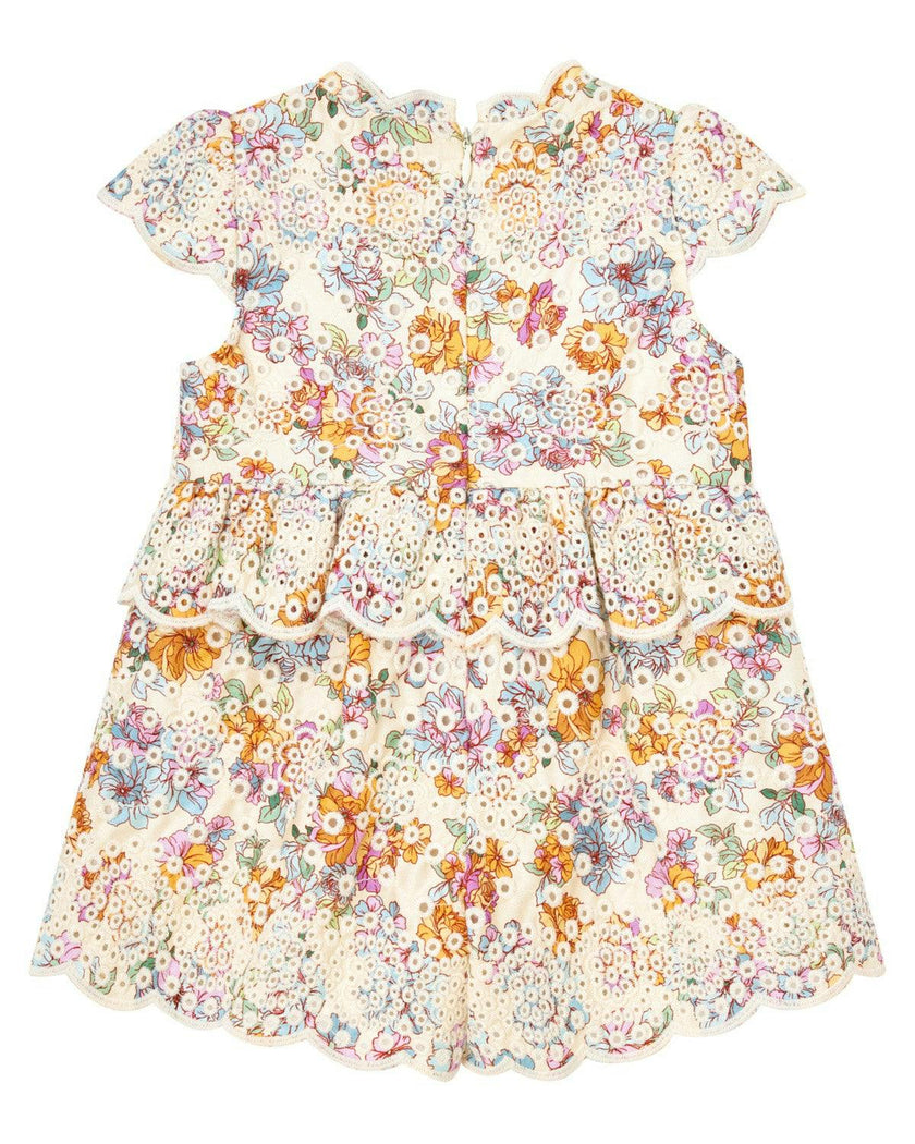 Posie Cotton Embroidered Romper (Baby)