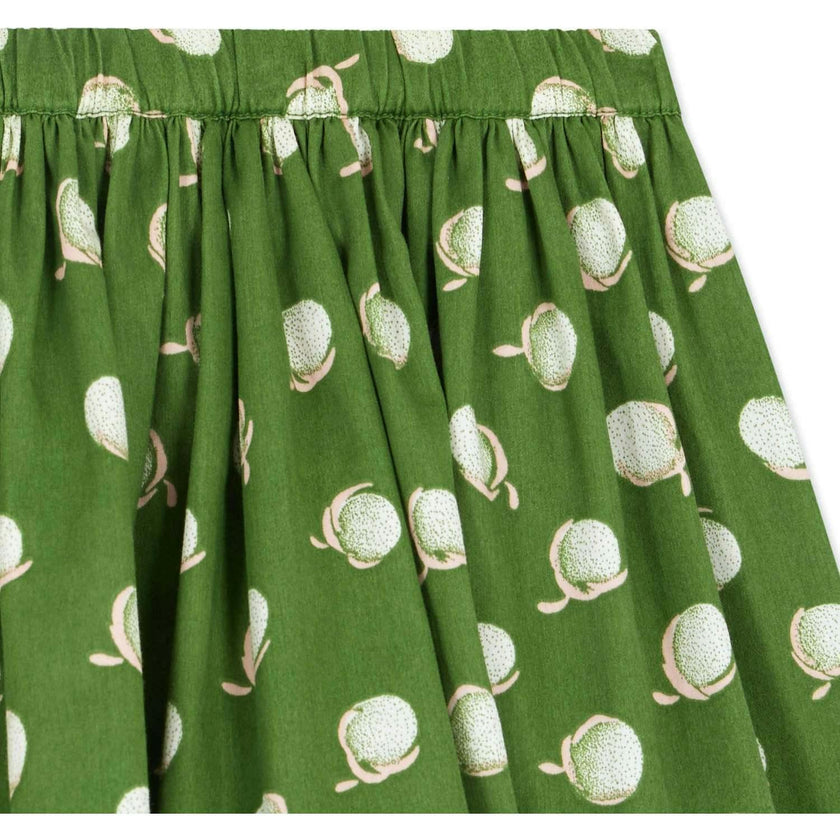 BONPOINT Suzon Printed Skirt - Grass