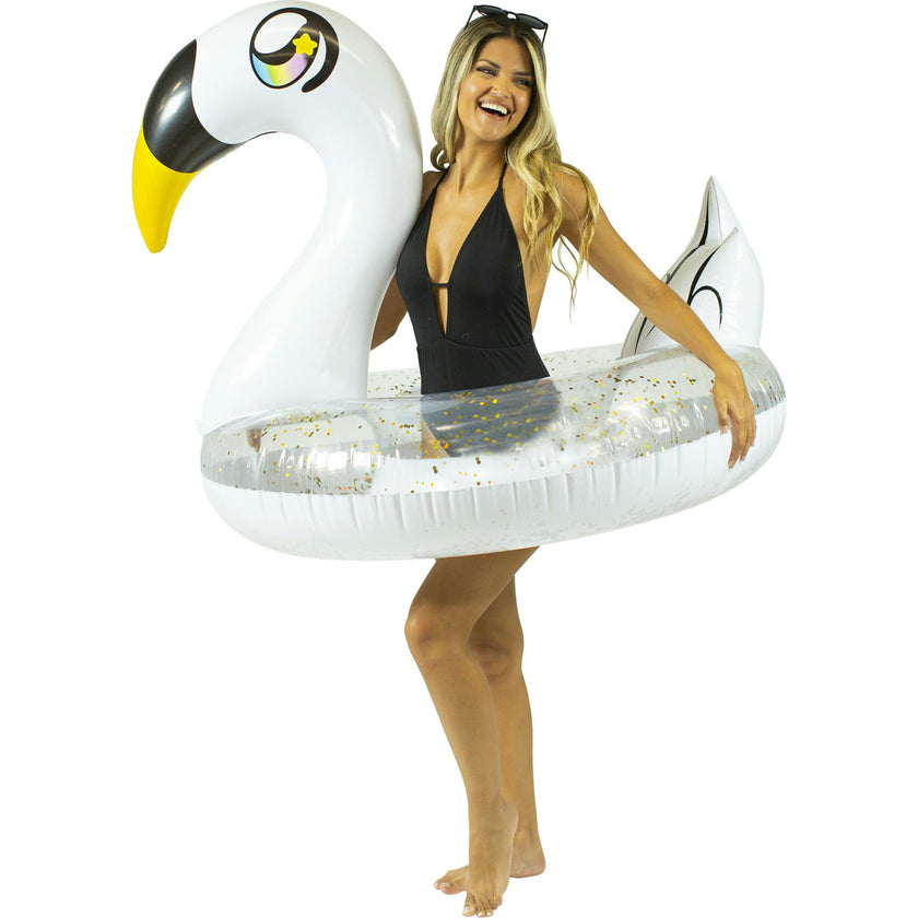 Glitter with Wings 48" Jumbo Pool Tube