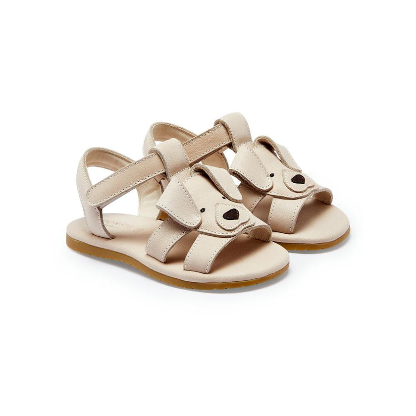 Dhalo Sandals | Golden Retriever | Ivory Leather