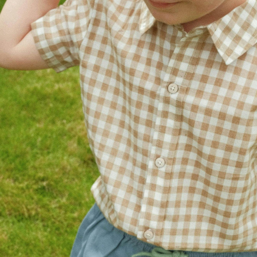 Jack Lee Shirt, Camel Check