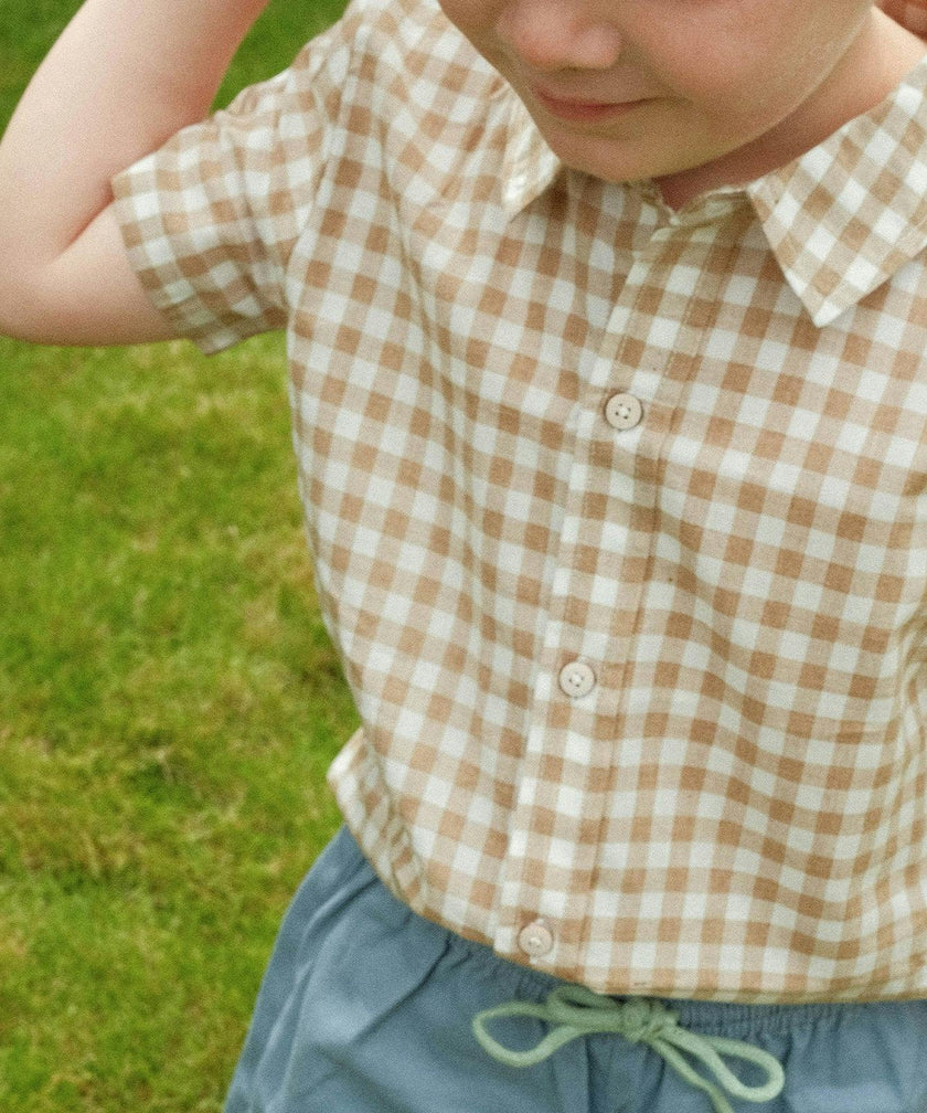 Jack Lee Shirt, Camel Check