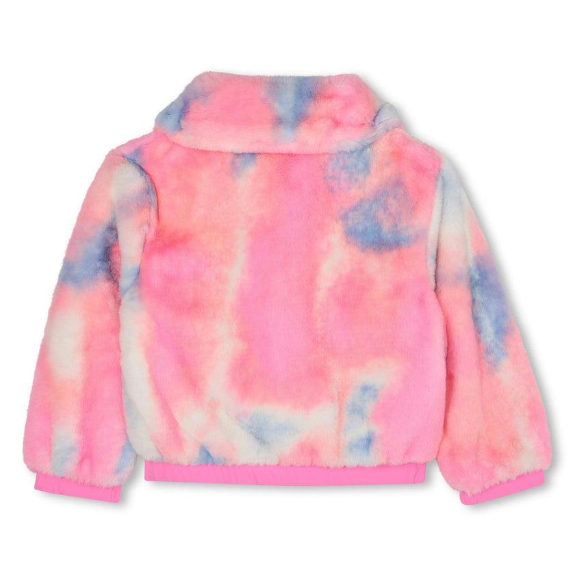 Fluffy fleece coat