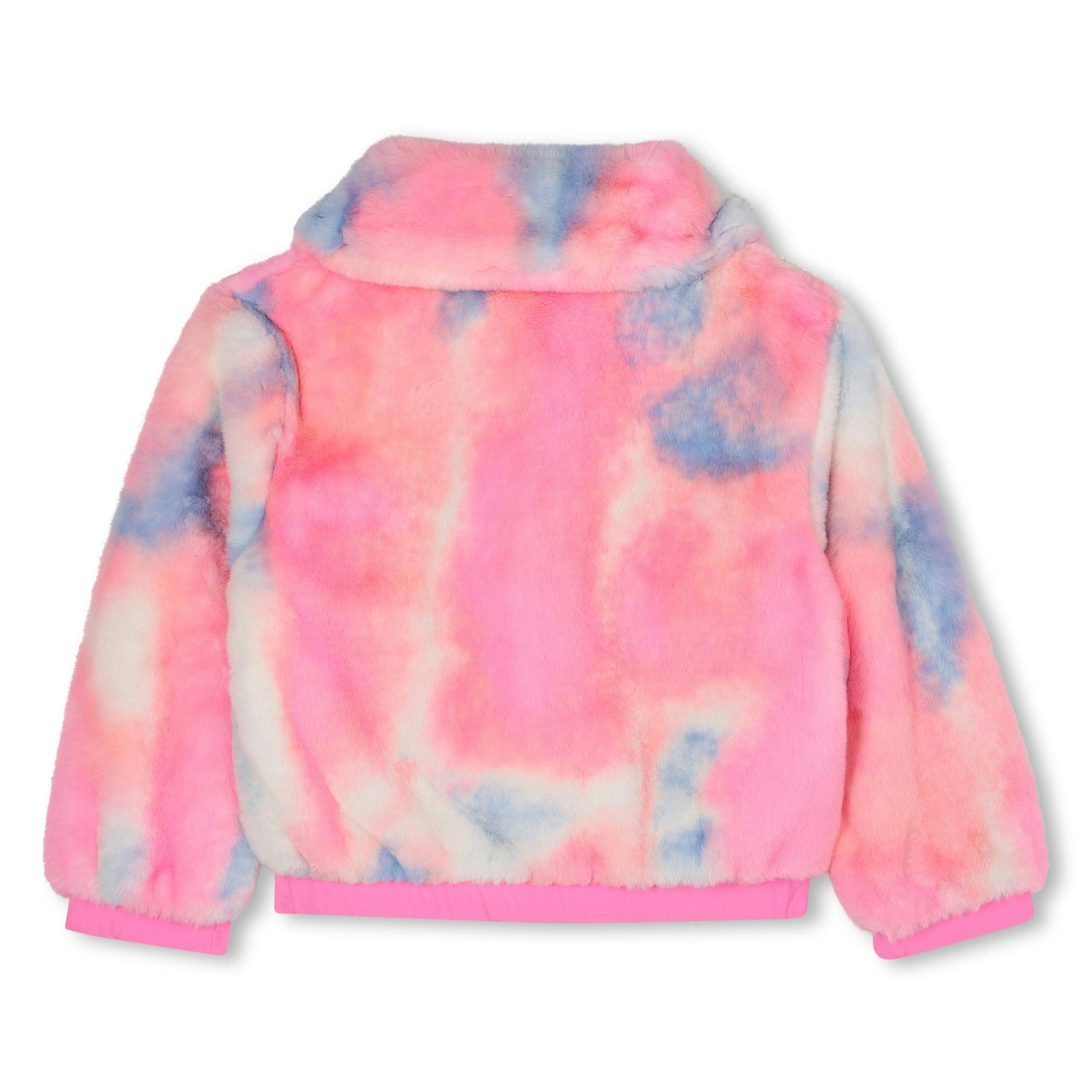 Fluffy fleece coat