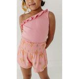 One-Shoulder Ribbed Tank