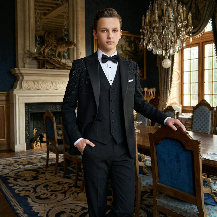 Black Sparkle Suit