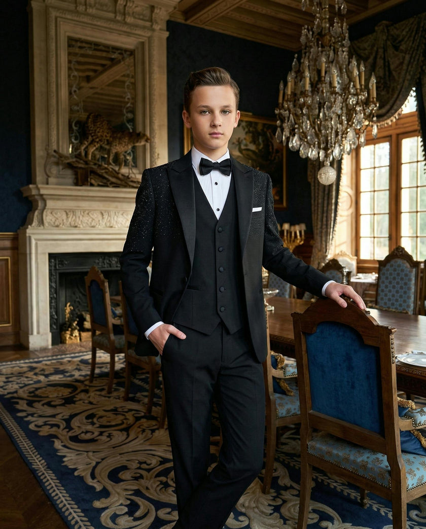 Black Sparkle Suit