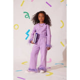 Lavender Feather Athletic Set