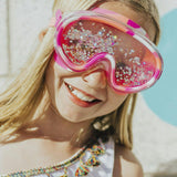 Sand Art Pink Swim Mask