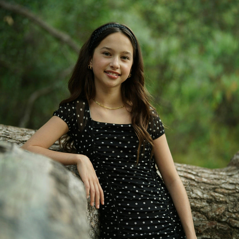 Girls Polka Dot Amelia Dress