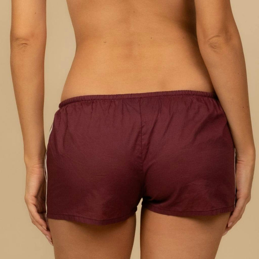 Sporty Low-Rise Drawstring Short