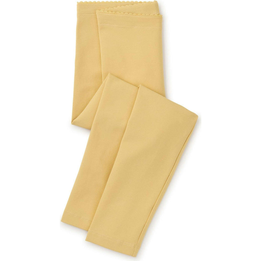 Solid Super-Soft Leggings, Yellow