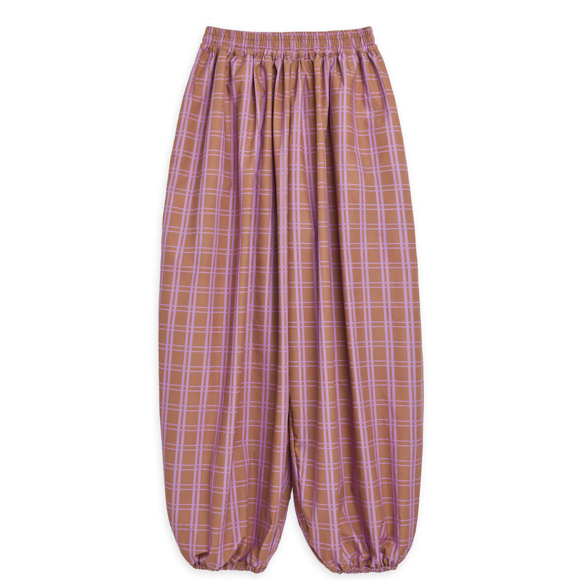 women's balloon trousers - florence blush