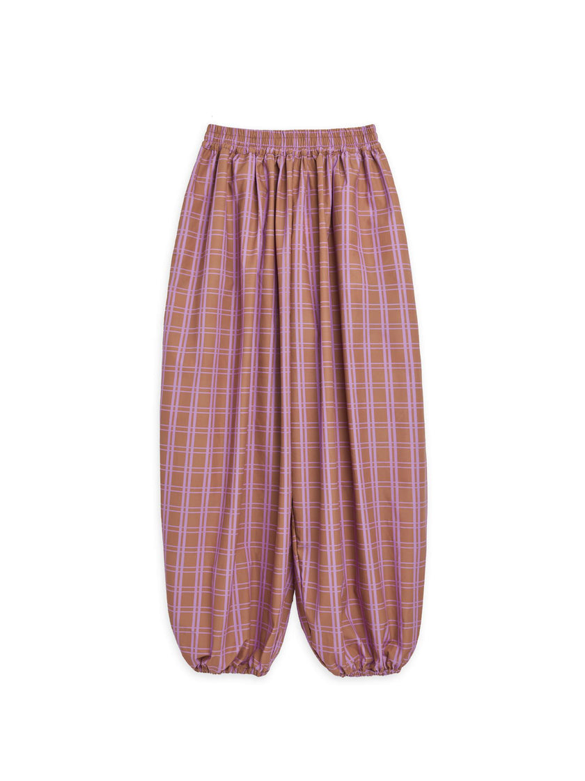 women's balloon trousers - florence blush