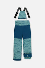 Two Piece Play Snowsuit Greyish Blue And Navy With Greyish Blue Pants