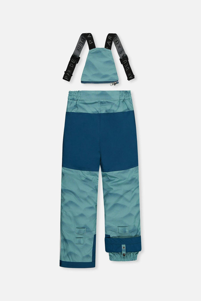 Two Piece Play Snowsuit Greyish Blue And Navy With Greyish Blue Pants