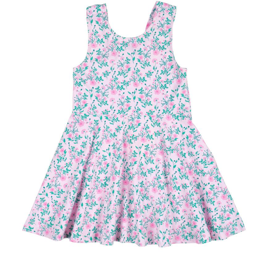 Floral Print Twirl Dress