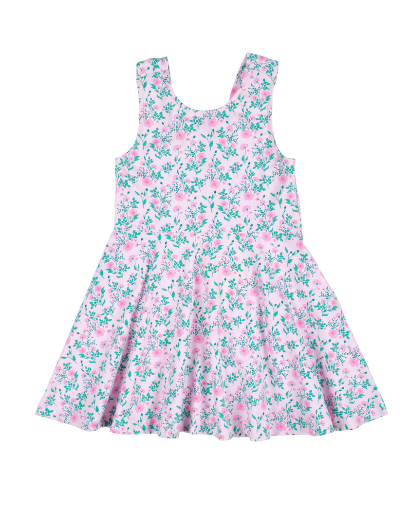 Floral Print Twirl Dress