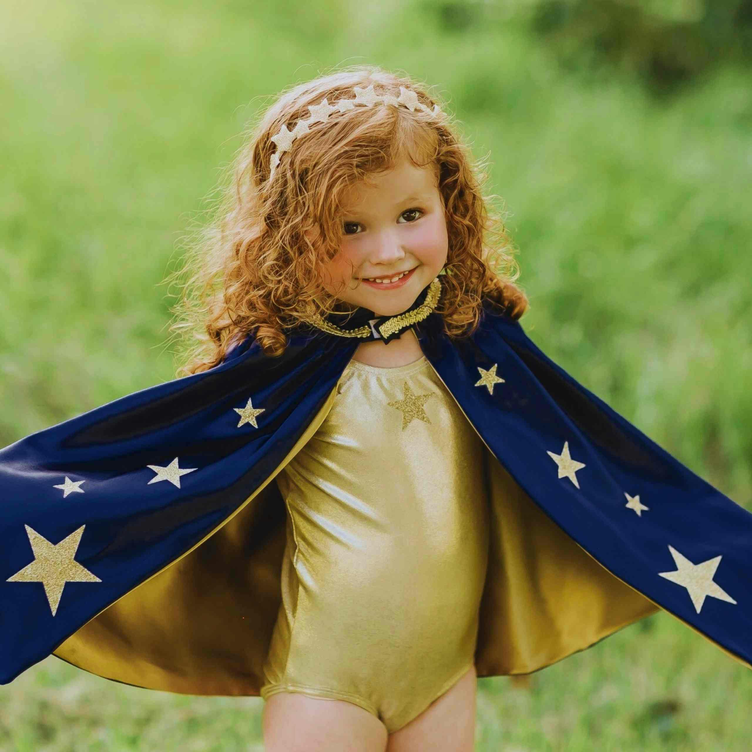 Magical Wizard Cape Set - Navy