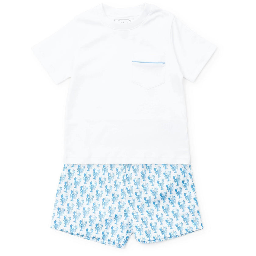 Hudson Boys' Short Set - Maine Lobsters