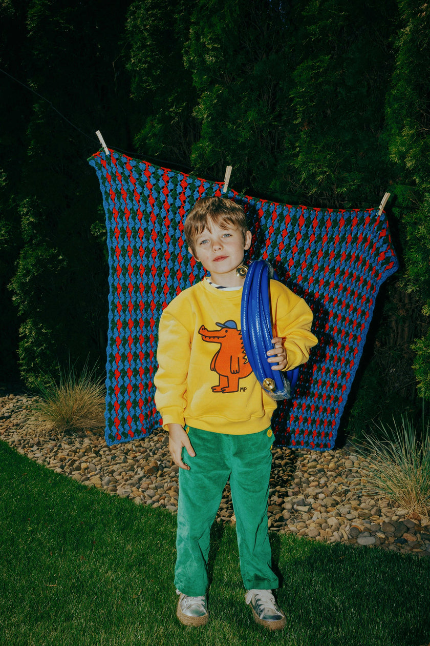 Royal Green Cord Pants