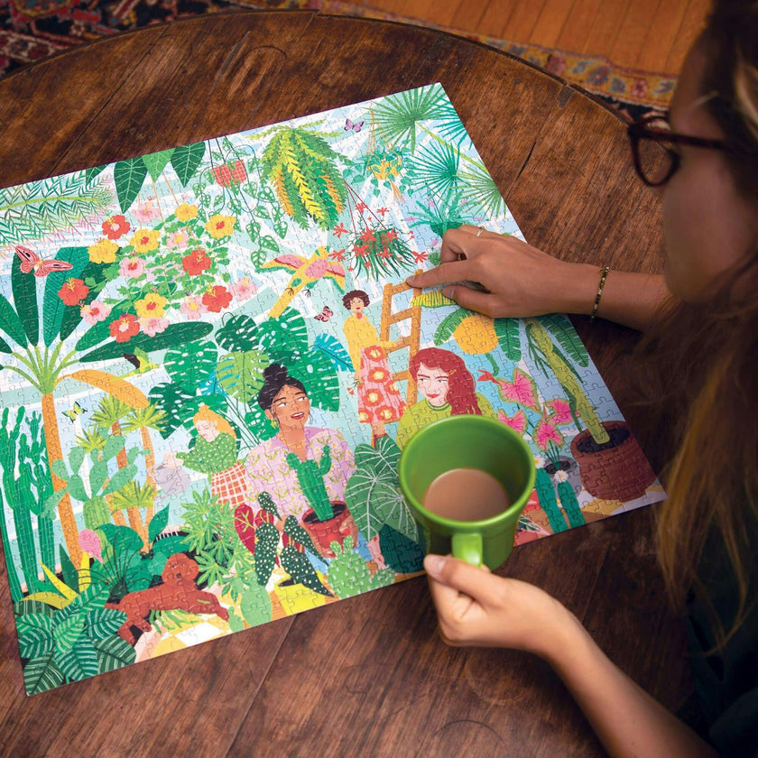 Piece and Love Plant Ladies 1000 piece Puzzle
