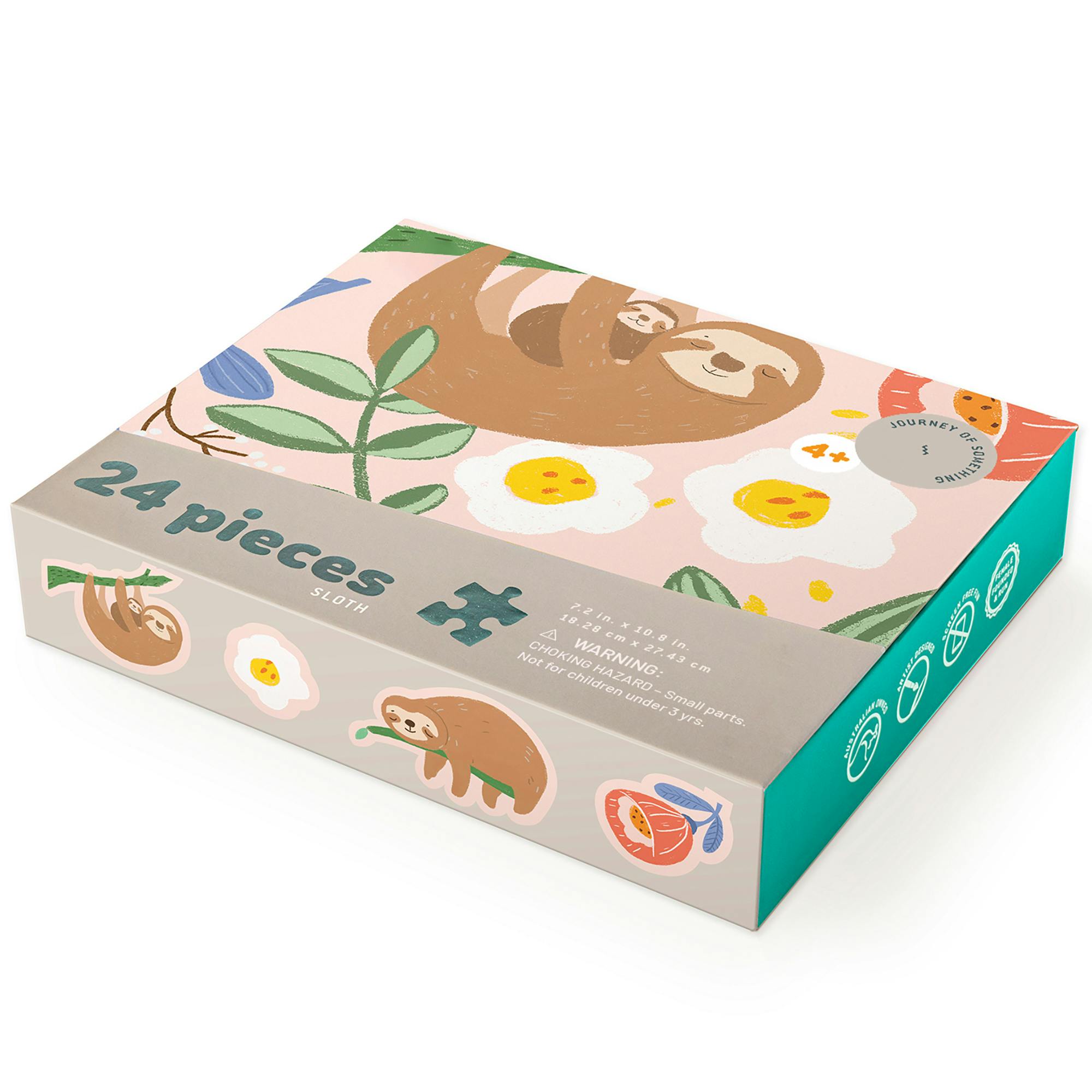 JOS: 24 Piece Puzzle - Sloth