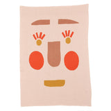 Funny Face Knit Midi Blanket