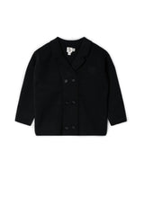Double-Breasted Long Sleeve Blazer