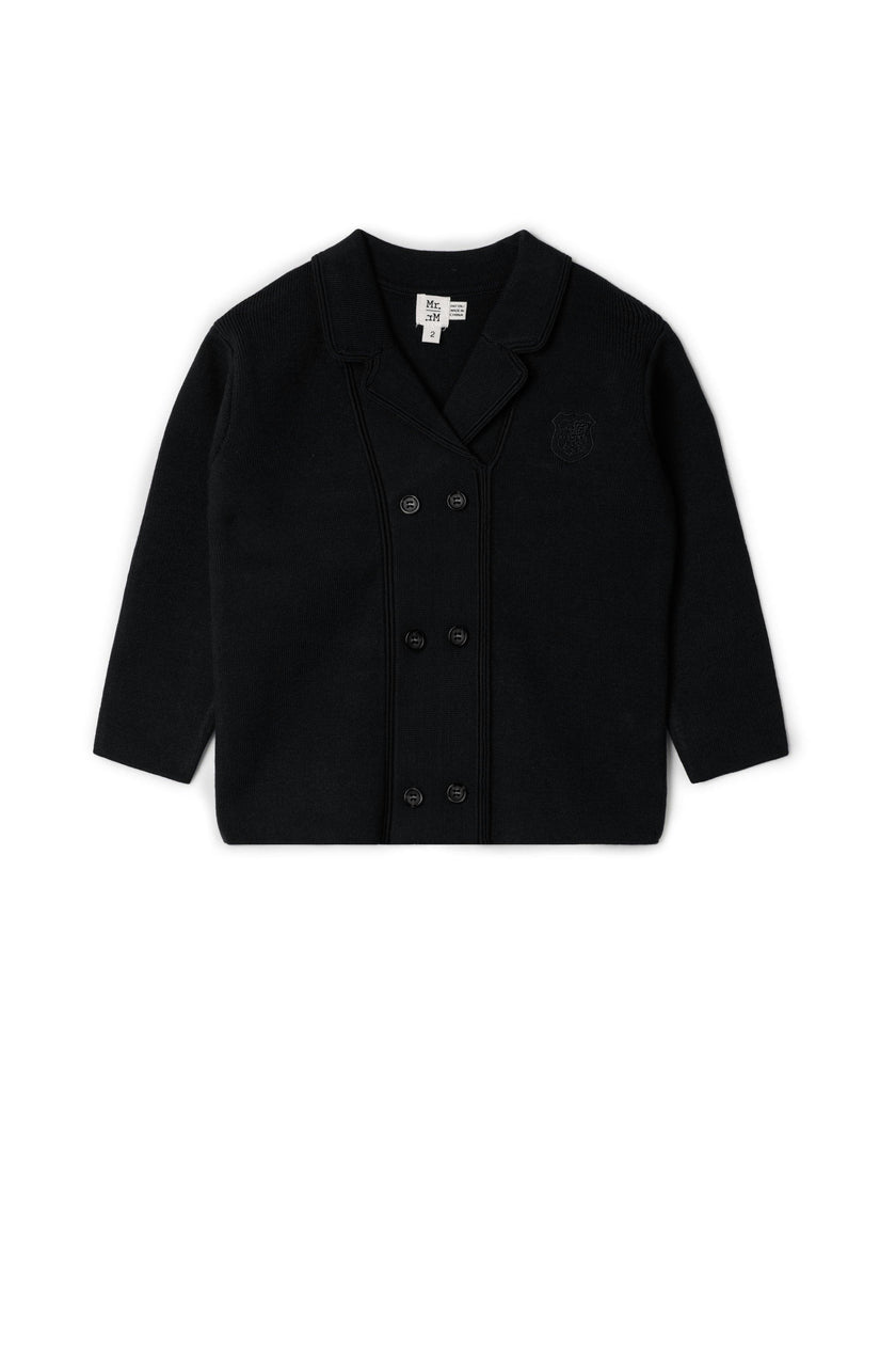 Double-Breasted Long Sleeve Blazer