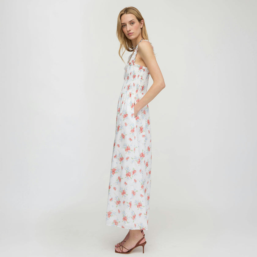 The Ashlyn Nap Dress - Sunburst Blossoms