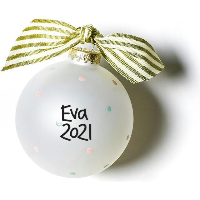 Mom To Be Glass Ornament