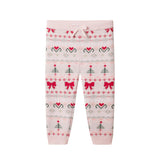 Infant (9-24M) Girls 3-Piece Sweater Set | Festive Bows & Hearts