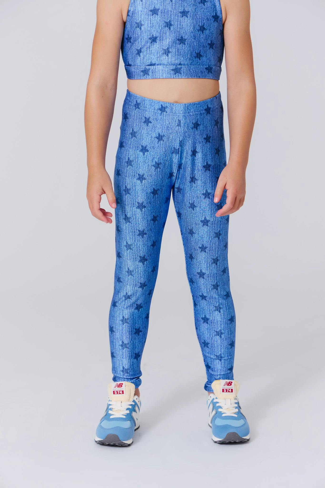 Girls Hi-Shine Leggings