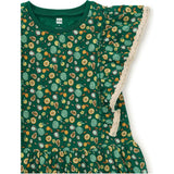 Crochet Trim Ruffle Dress 2.0, Green