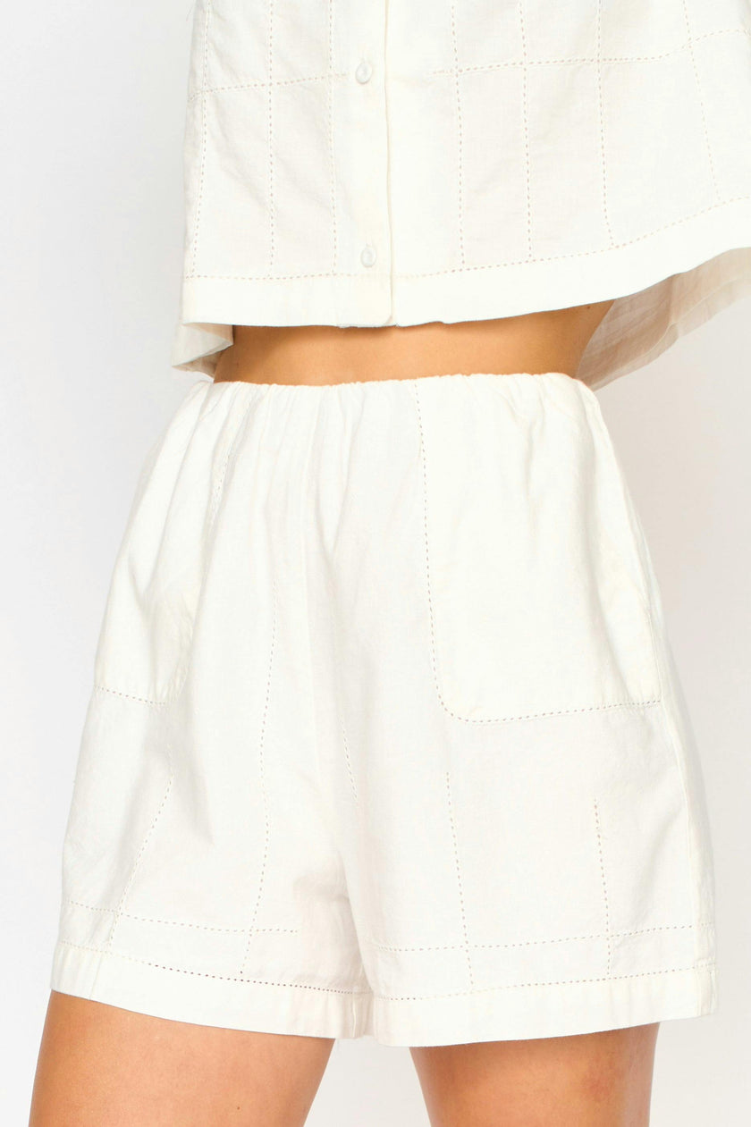 Woodstock Short in White