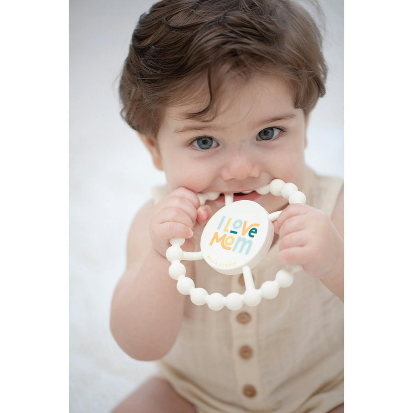 I Love Mom Happy Teether