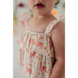 Baby Girl Gauze Bubble Romper