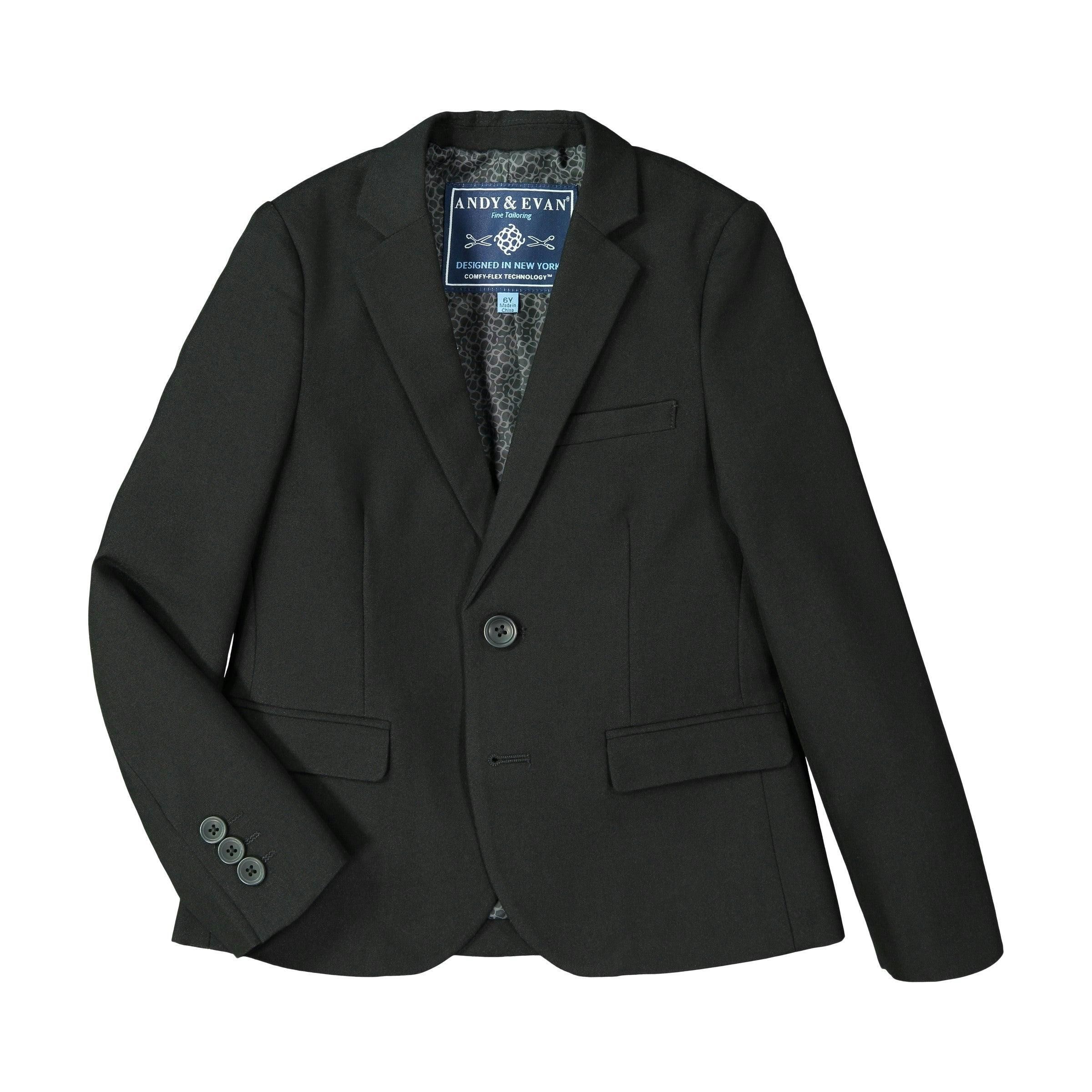 Black Stretch Suit with Comfy-Flex Technology®