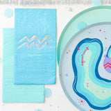 Zodiac Aquarius Guest Napkins