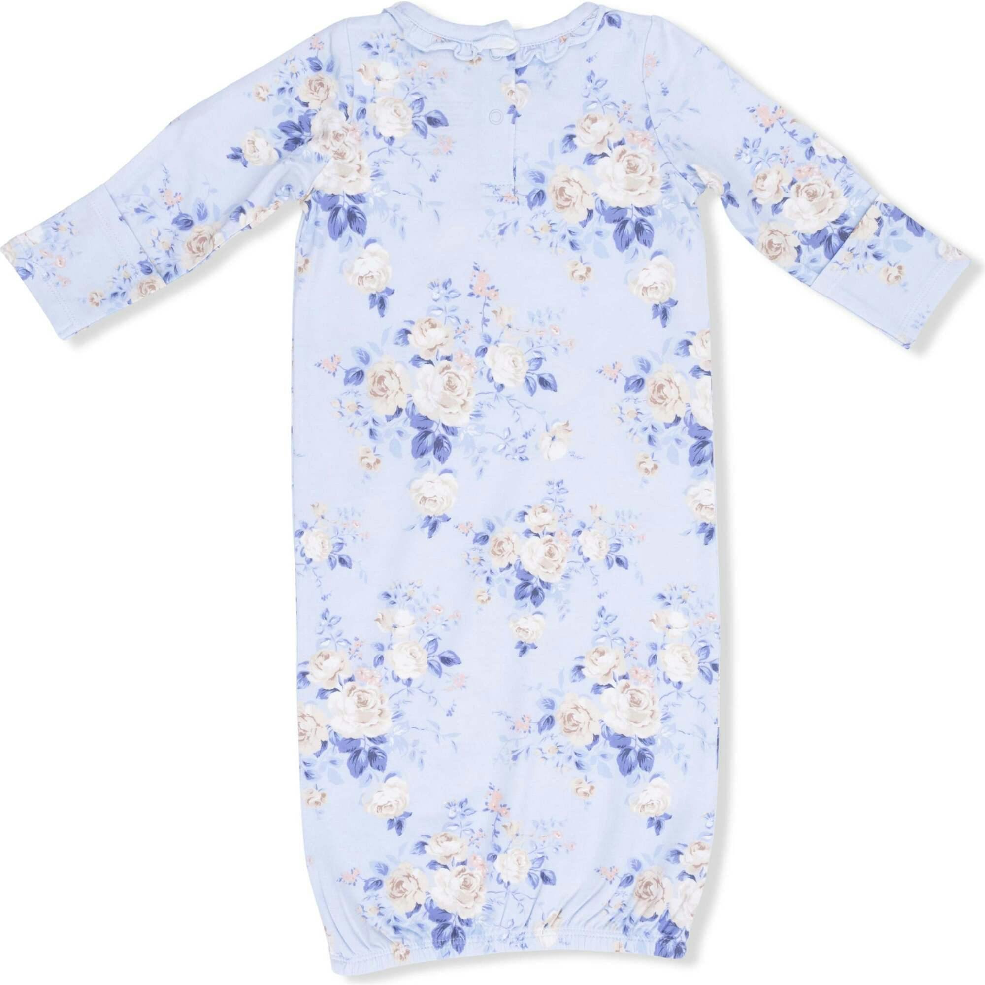 Ashley Rose Floral - Kimono Gown & Knot Headband