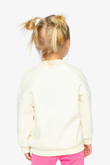Bi-Material Sweater Off-White