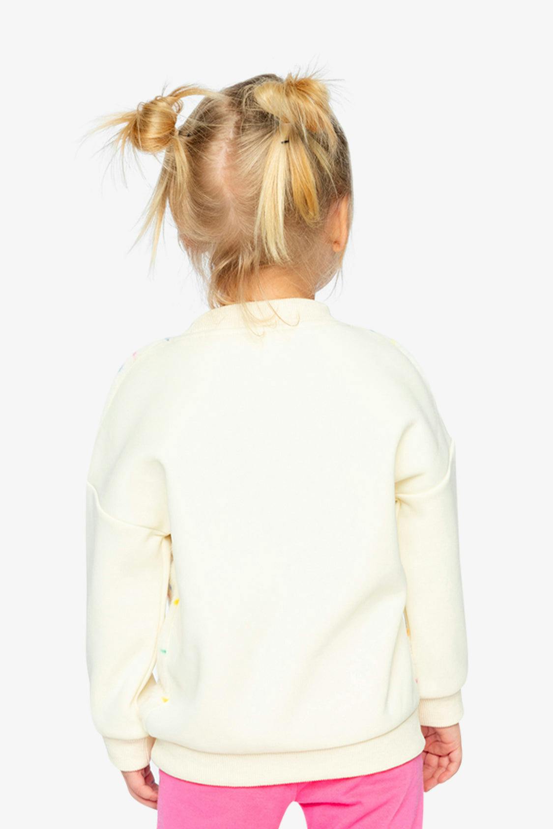 Bi-Material Sweater Off-White