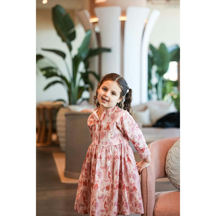 Artistry Poplin 3/4 Sleeve Dress