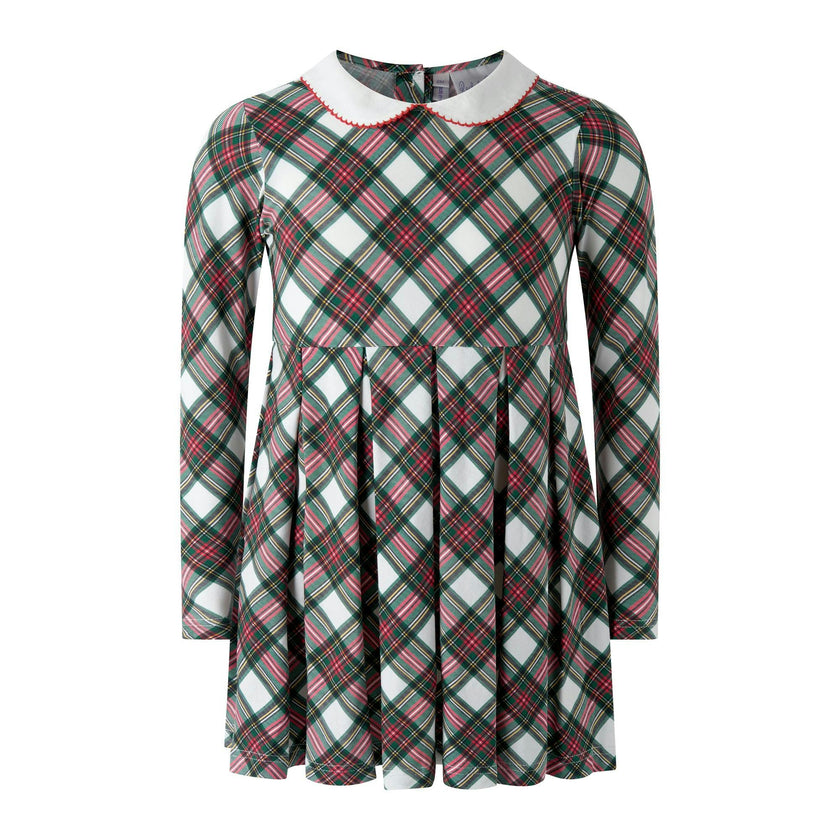 Tartan Jersey Dress