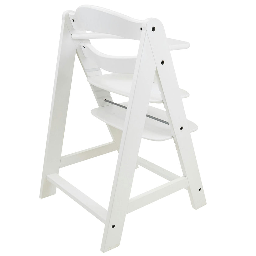 Sky Wooden Chair: German Beechwood - White