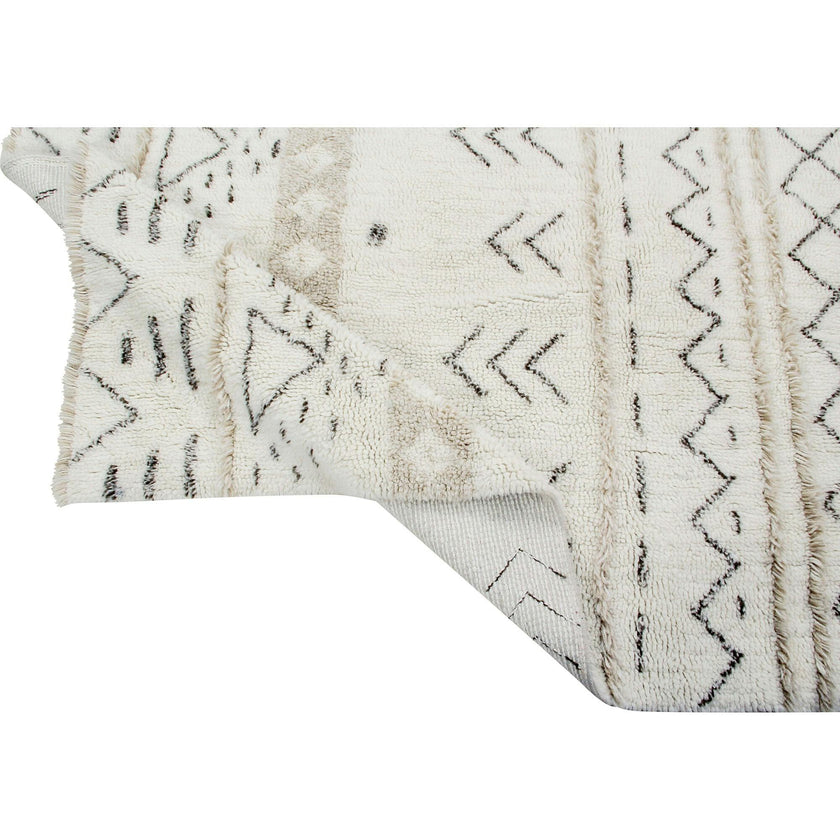 Lakota Day Woolable Rug. Natural